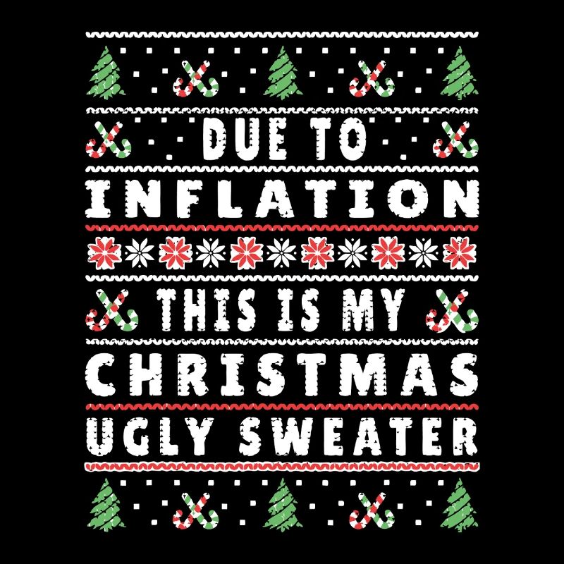 Inflation Xmas Ugly Sweater