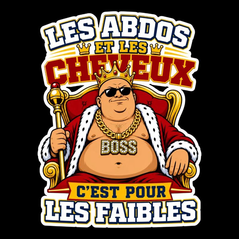 Les abdos cheveux, c'est pour les faibles - Humour