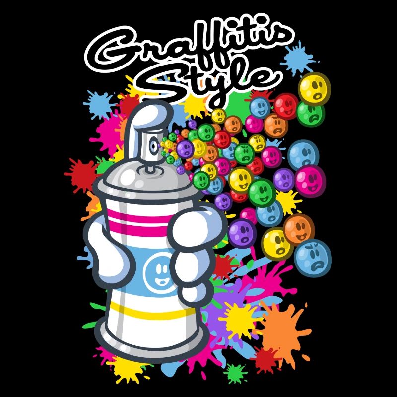 Graffiti Cartoon-Stil