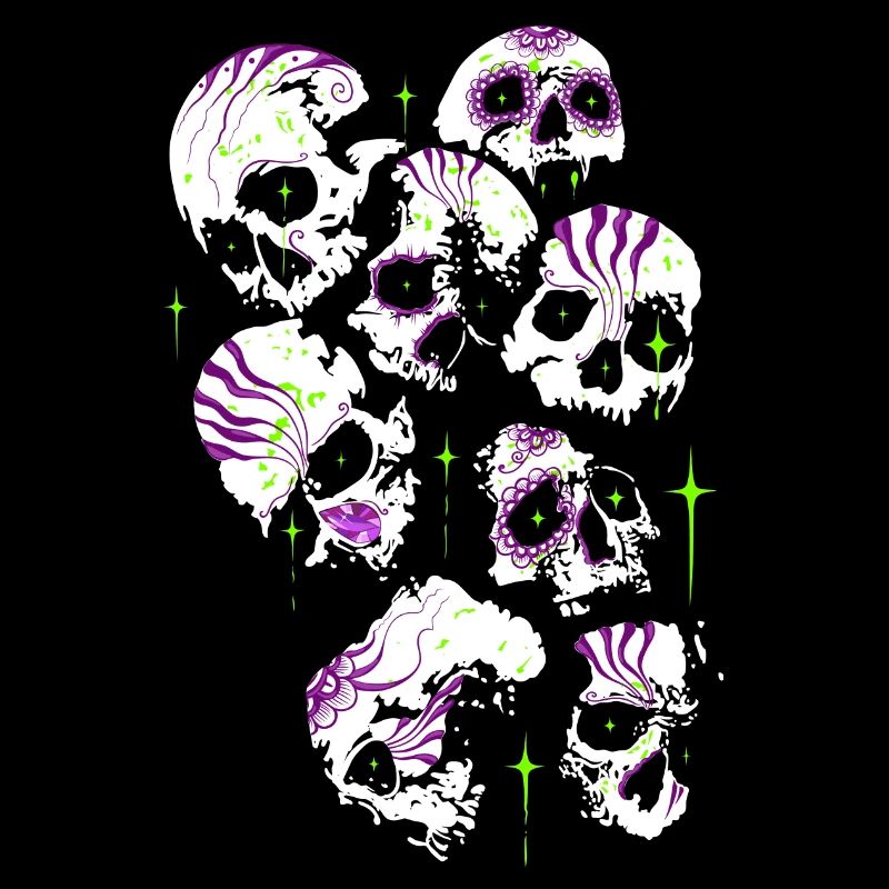 Skulls Skull Halloween Sugar Skulls