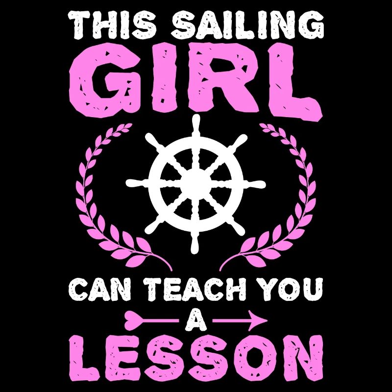 Diese Seglerin erteilt Dir eine Lektion