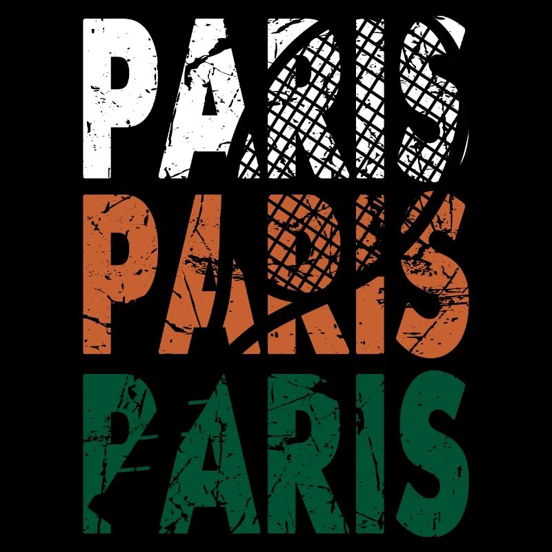 Maillot de tennis Paris Tournament Design Pullover Sweat à capuche