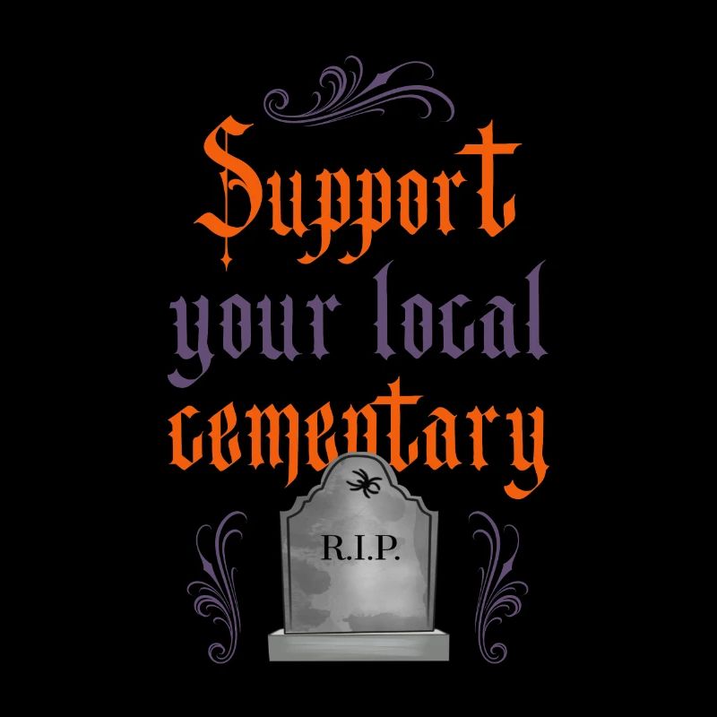 Support your local cementary!
