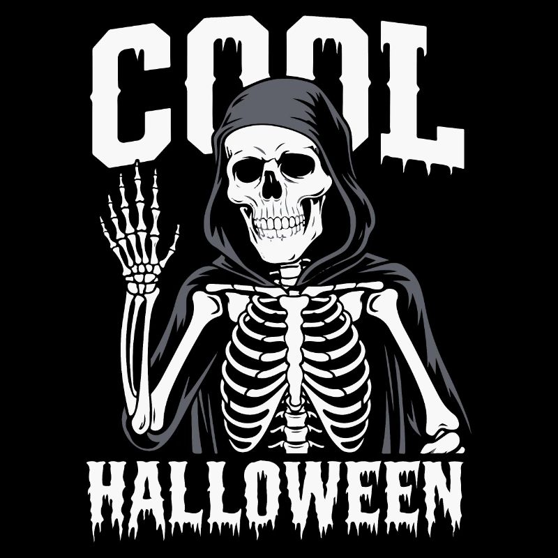Cooles Halloween Skelett