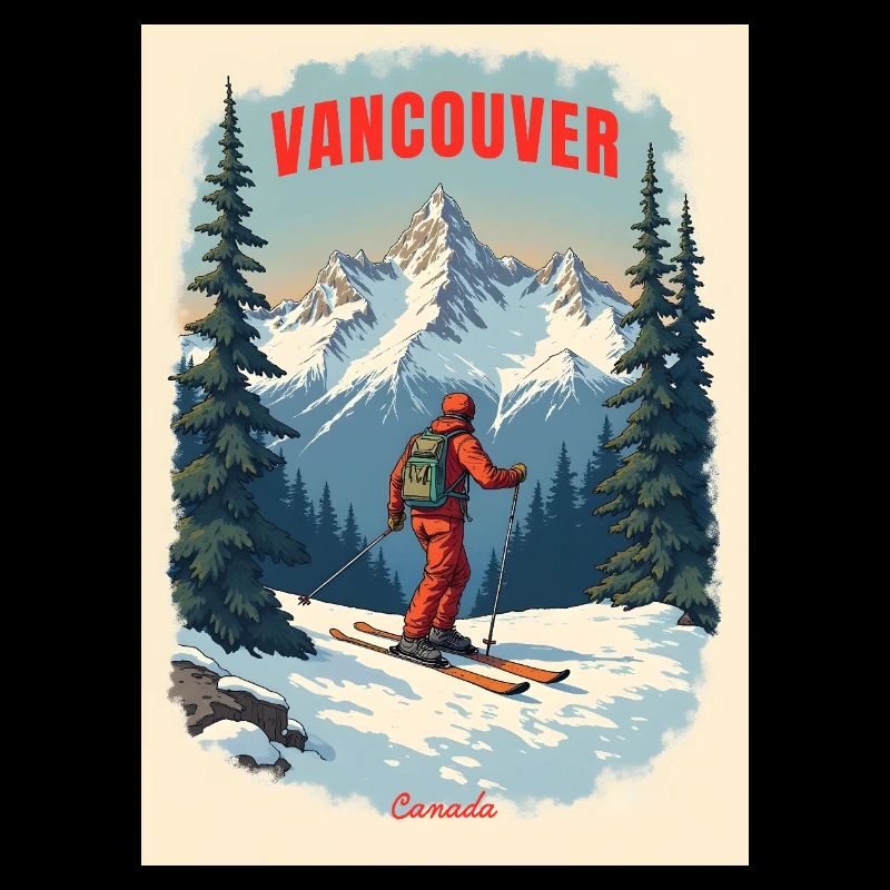 Vancouver Berglandschaft