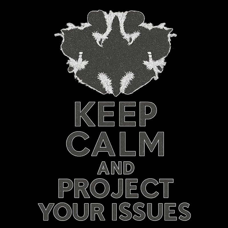 Keep calm and project your issuses
