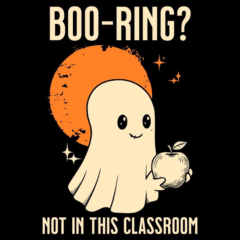 Funny Teacher Skeleton Halloween Classroom