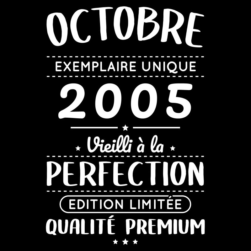 Anniversaire 20 ans - Octobre 2005 Perfection