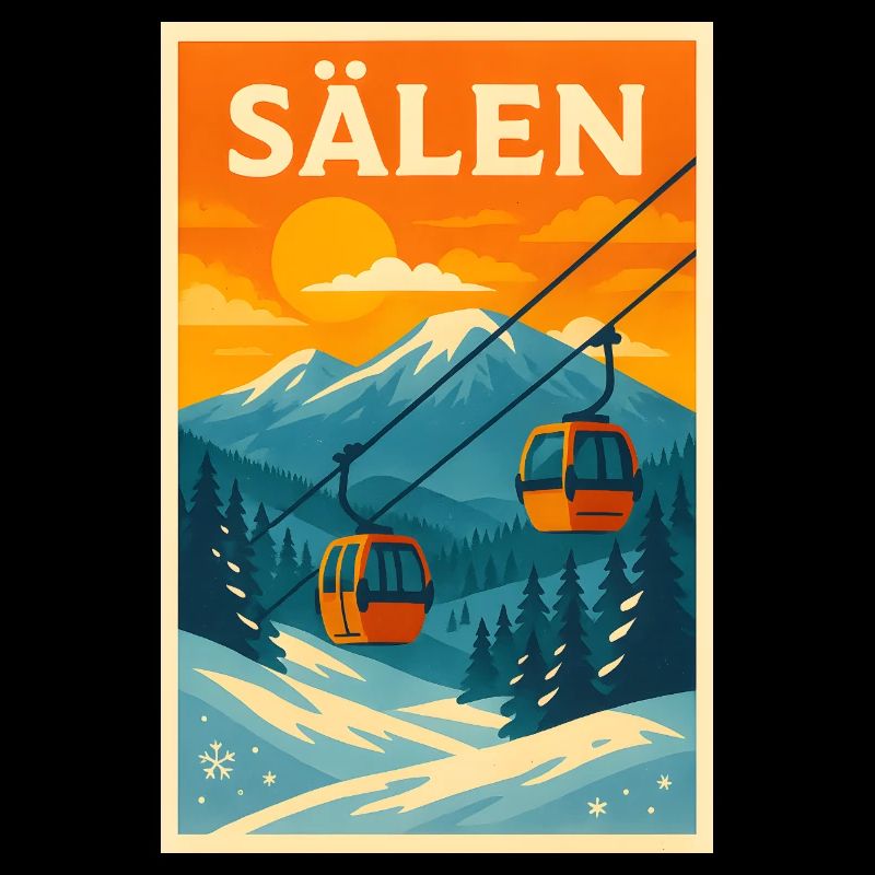 Funiculaire Sälen Sunset