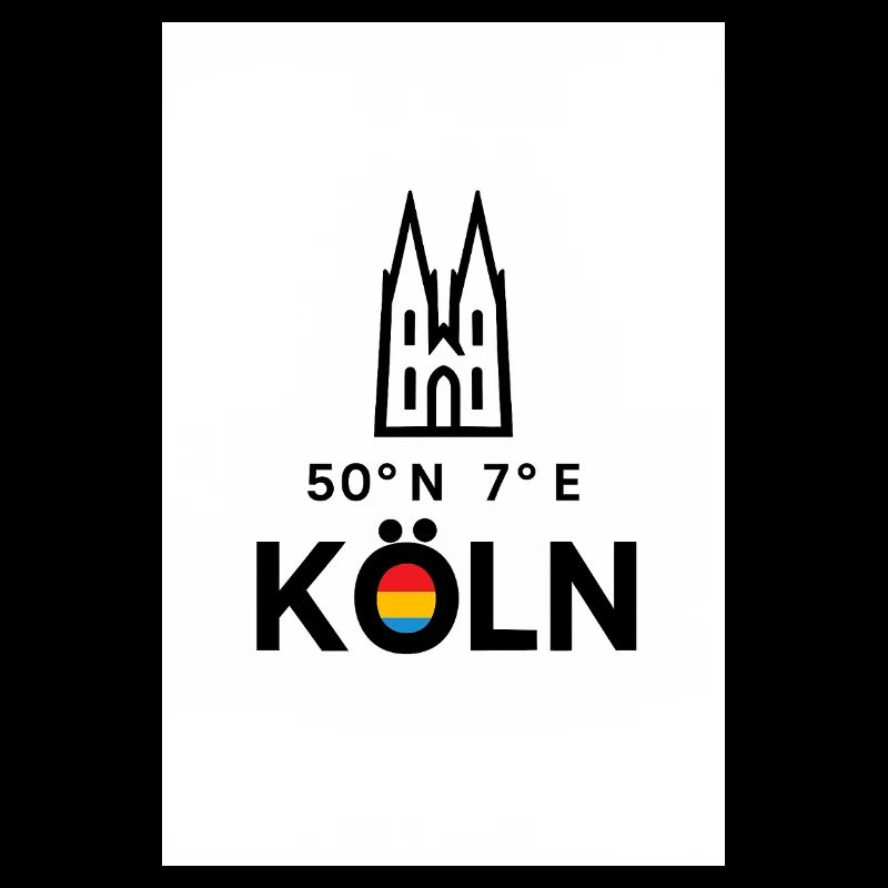 Cologne Compass 50°N 7°E Skyline