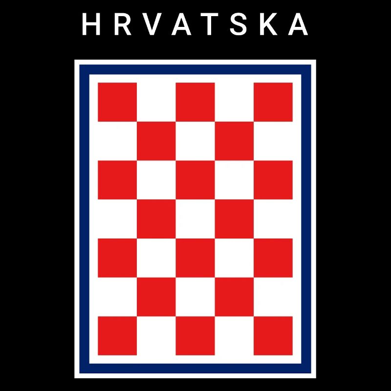 Hrvatska Checker Blaue Grenze