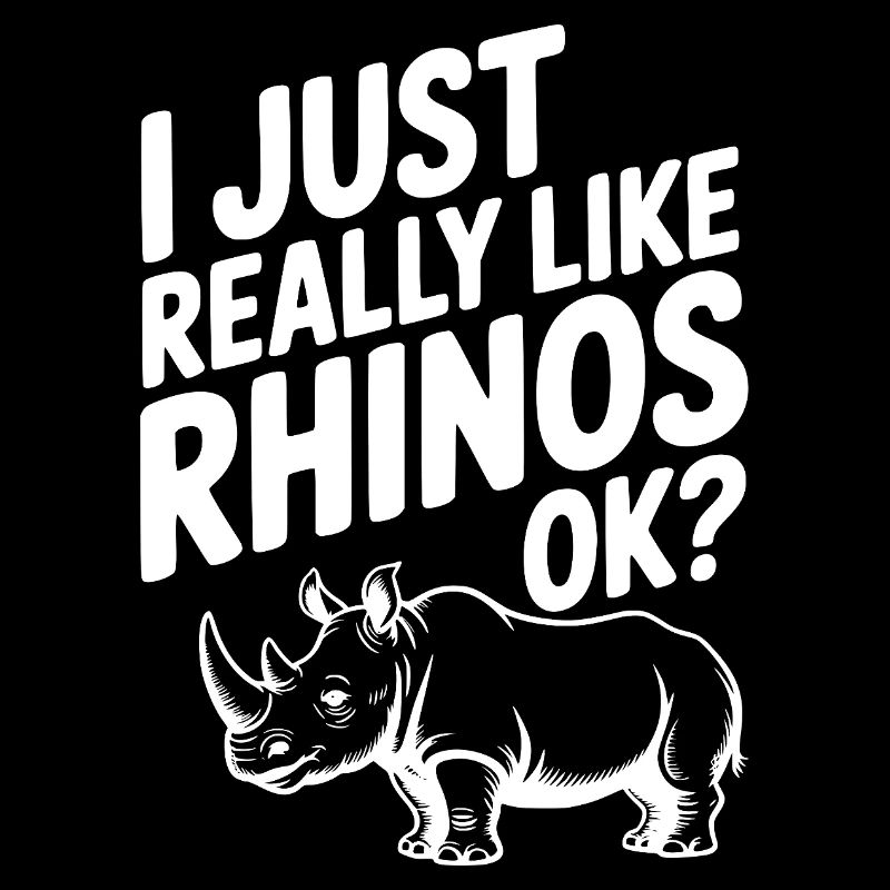 Ich mag Nashörner einfach wirklich, okay?