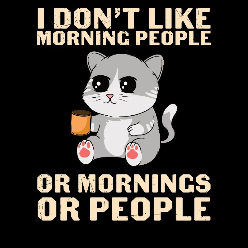 Je n’aime pas les matiners chats