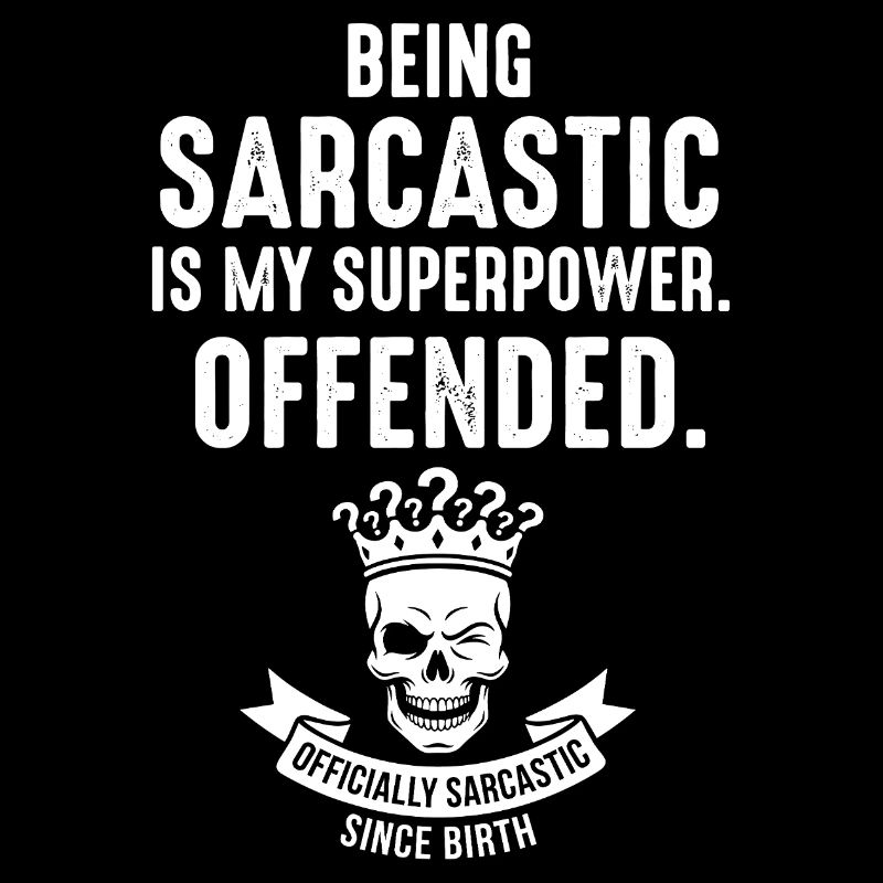 Sarkastisch Superheld Offended