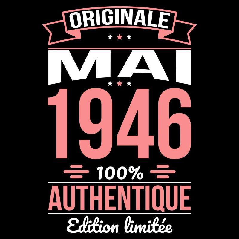 Anniversaire 80 ans - Originale - Mai 1946