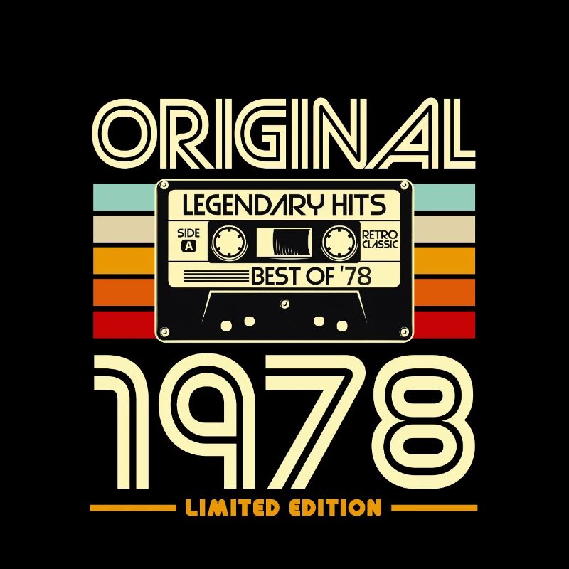 Original 1978 Limited Retro Cassette