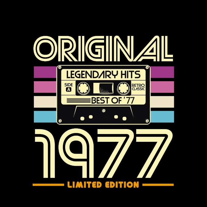 Originale Retro-Kassette von 1977