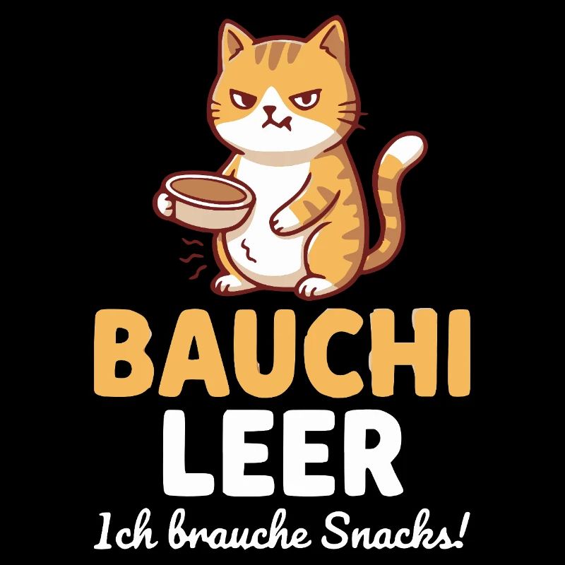 Bauchi leer Katze mit Kaffee