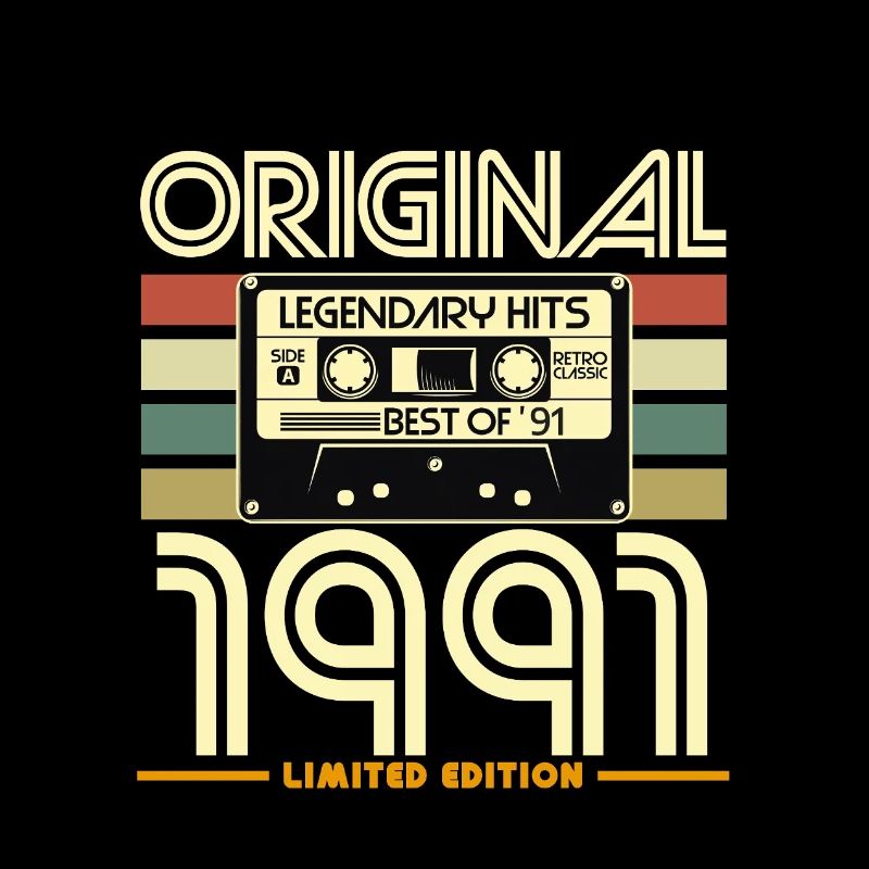 Original 1991 Limited Edition rétro