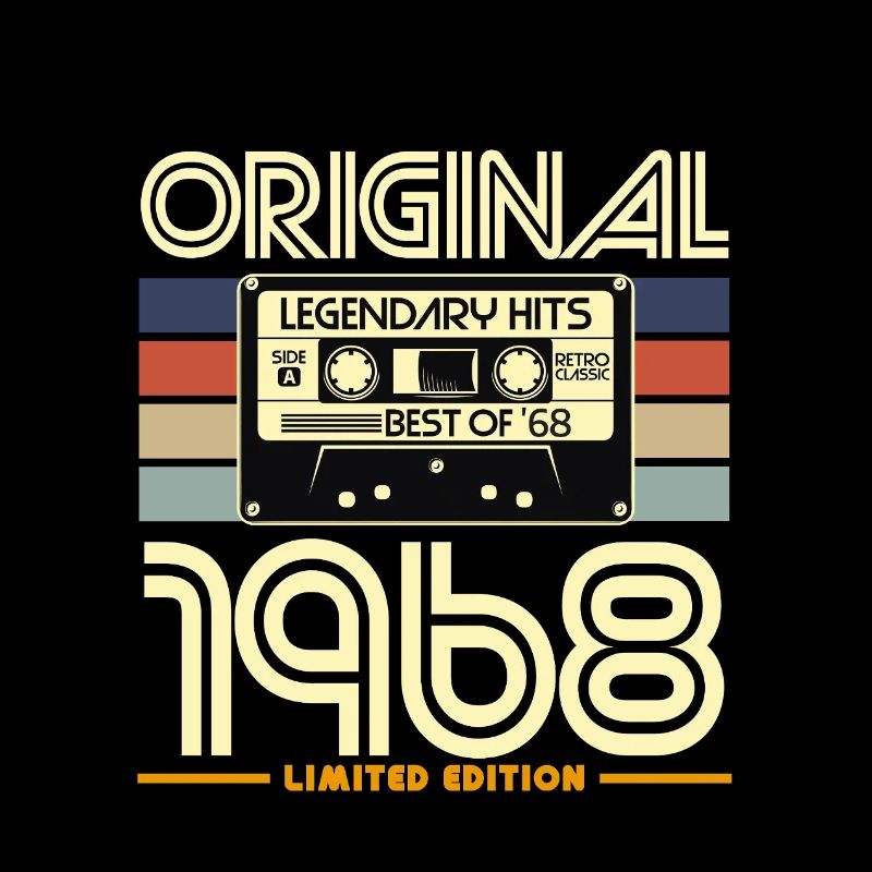 1968 Edition Cassette Vintage