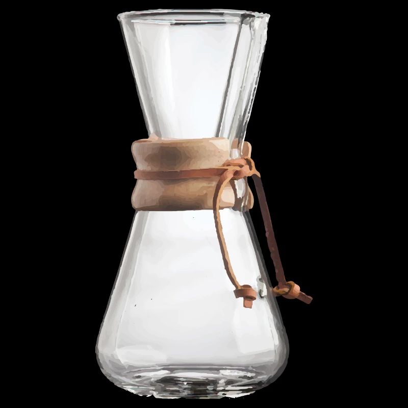 Chemex Design Karaffe Glas Pour Over Kaffeebereite