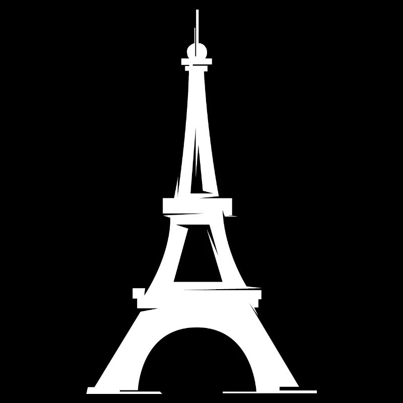 Paris Eiffelturm Symbol Frankreich Illustration