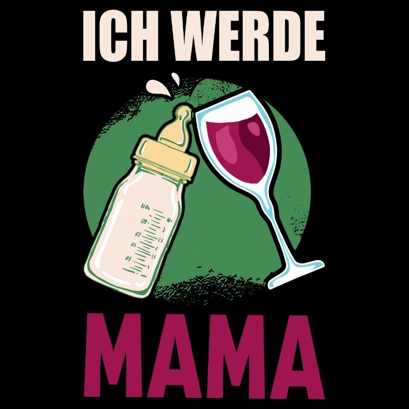 ICH WERDE MAMA Schwangerschaftsgeschenkidee