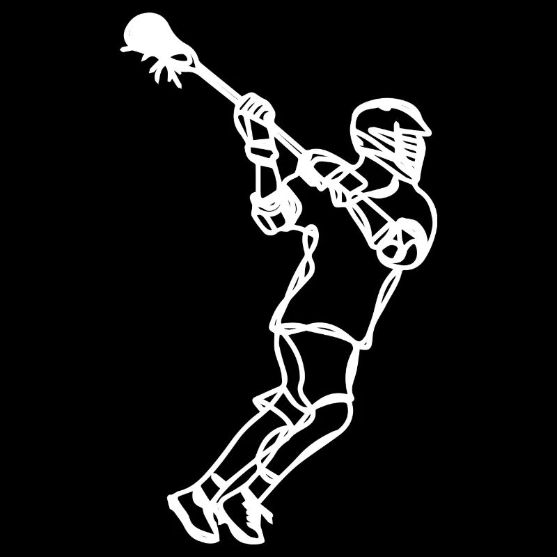 Lacrosse Profi Zeichnung