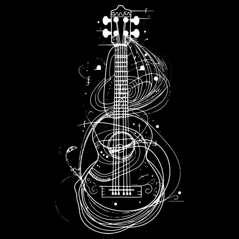 Ukulele Drawing