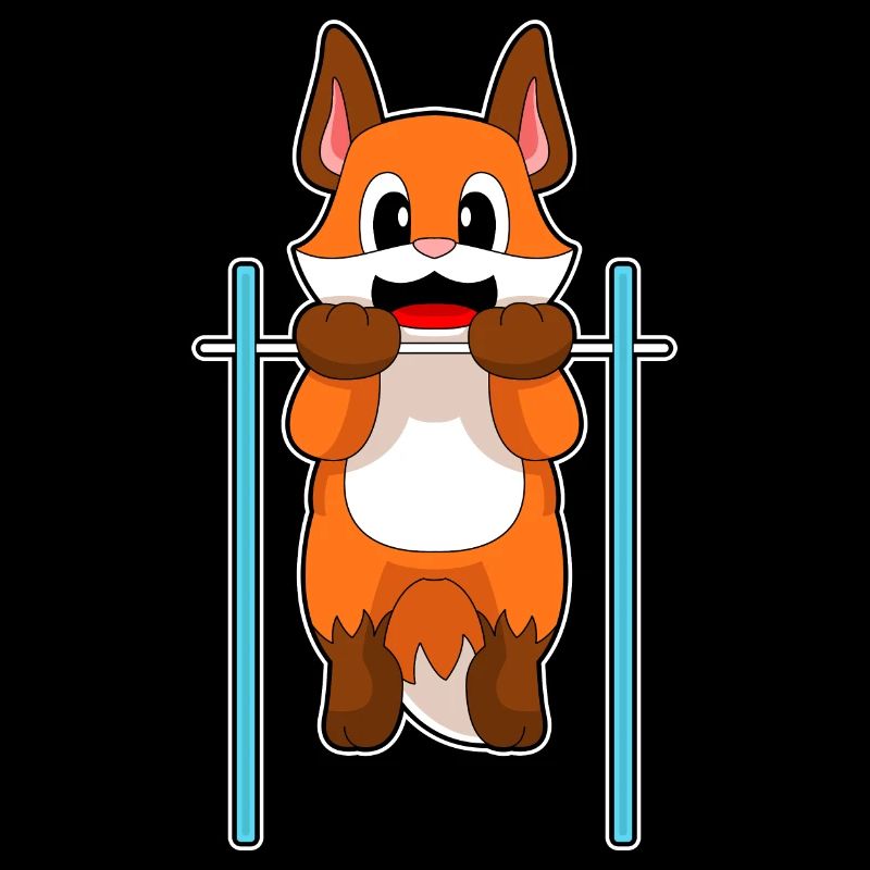 Fox Bodybuilder Tractions Musculation
