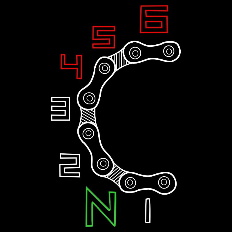 Circular Gear Chain Motif