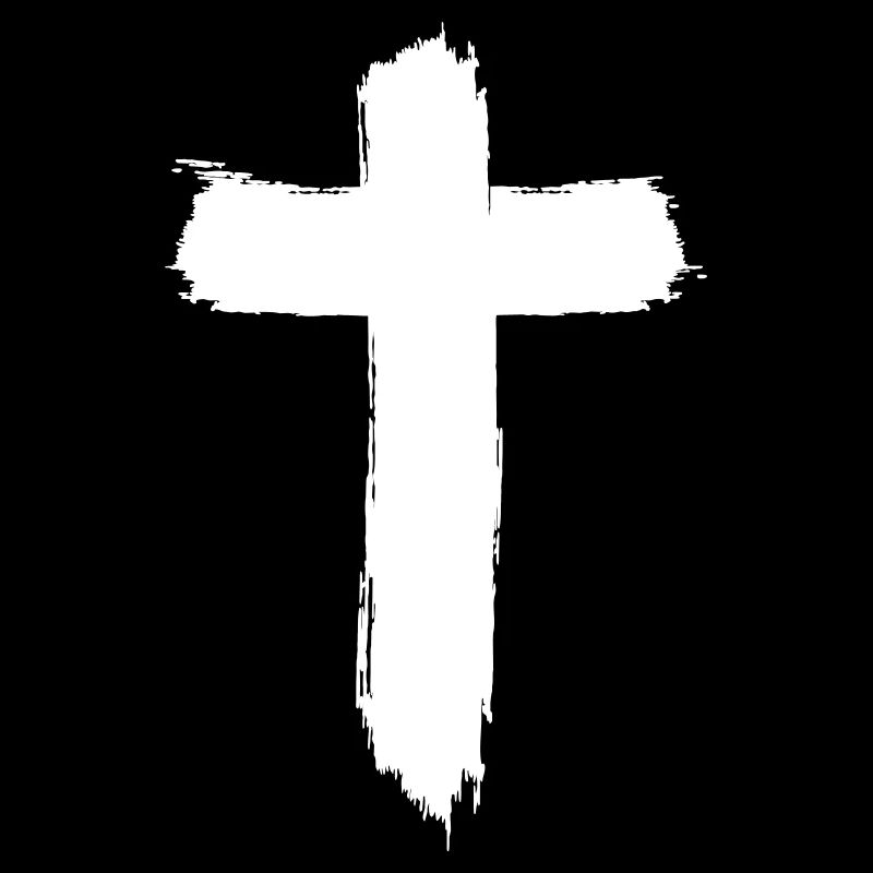 Conception de croix dans le style graffiti