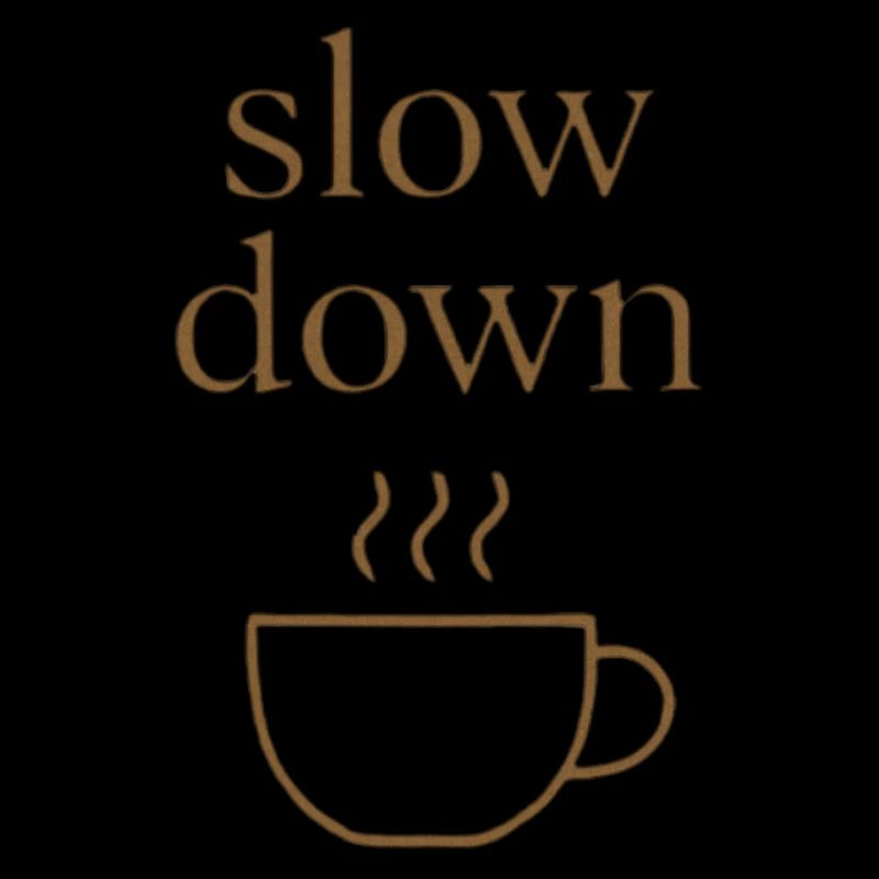 Slow Down | Minimalist coffee moment