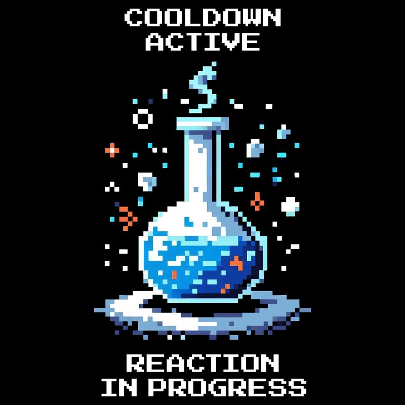 Cooldown active – reaction running | Chemistry