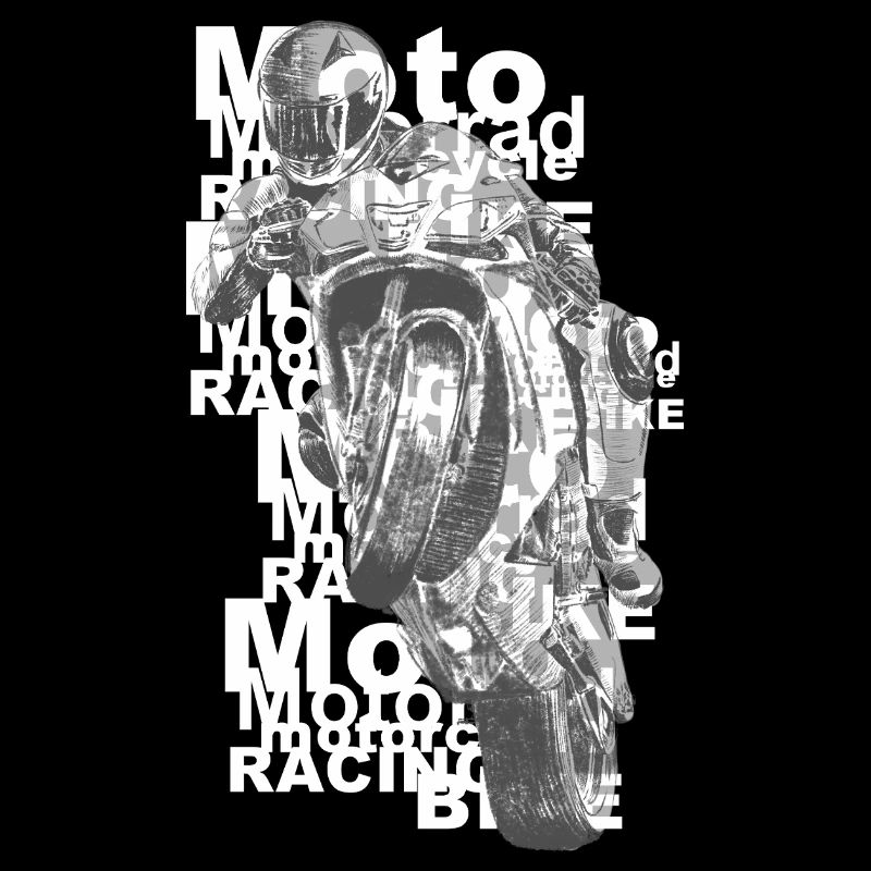Collage de motard