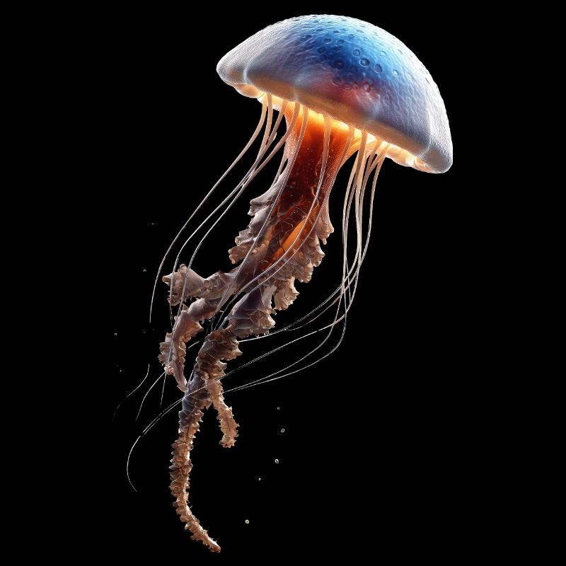 Méduse Méduse de feu Méduse Méduse mignonne