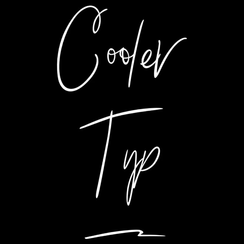 Cooler Typ Lustiger Spruch