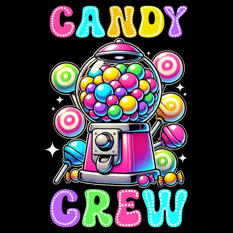 Candy Crew Decoration Candy Lover Sweet Tooth