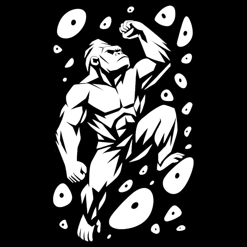 Puissance d’escalade en bloc Gorille Silverback Force