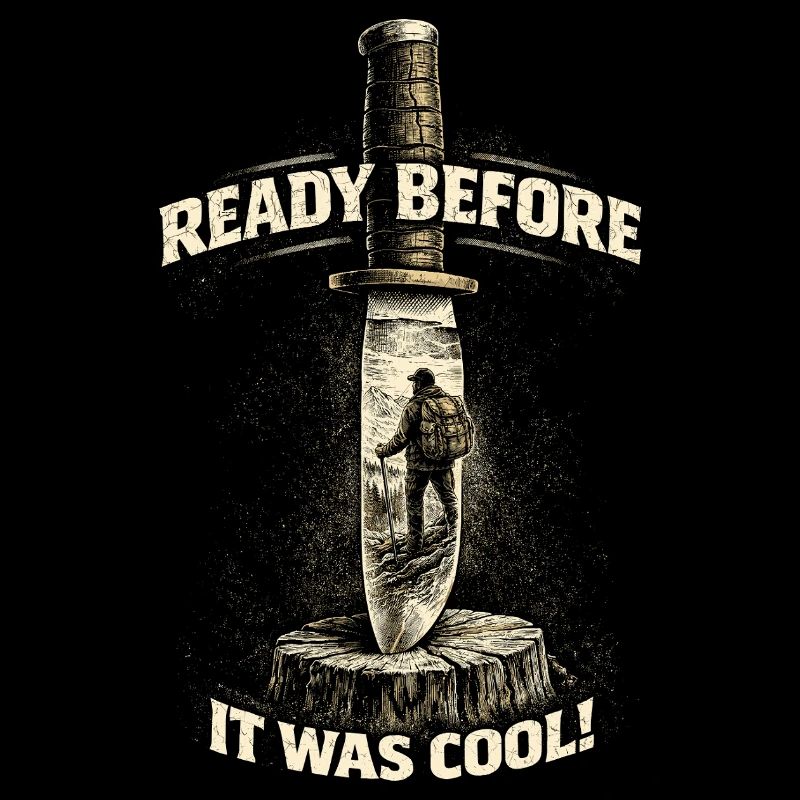 Prepper Überlebenskünstler Ready Before Was Cool