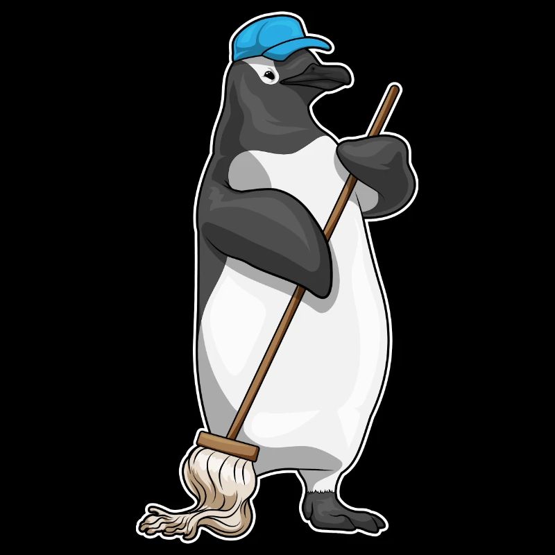 Penguin Cleaner Mop Mob
