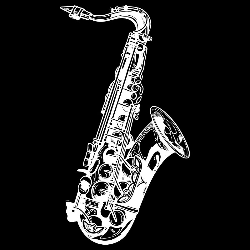 Croquis de saxophone