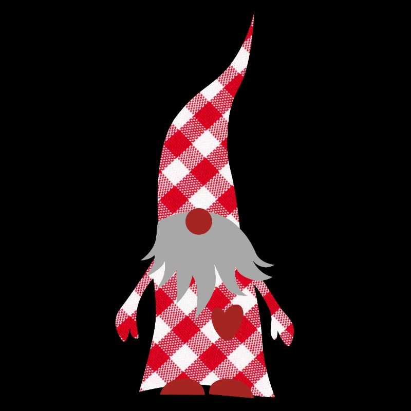 Gnome Christmas Plaid Plaid Pattern Xmas Decoration