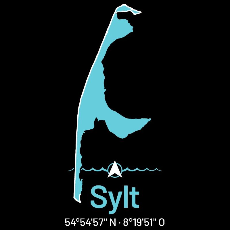 Sylt | Design-Landkarte