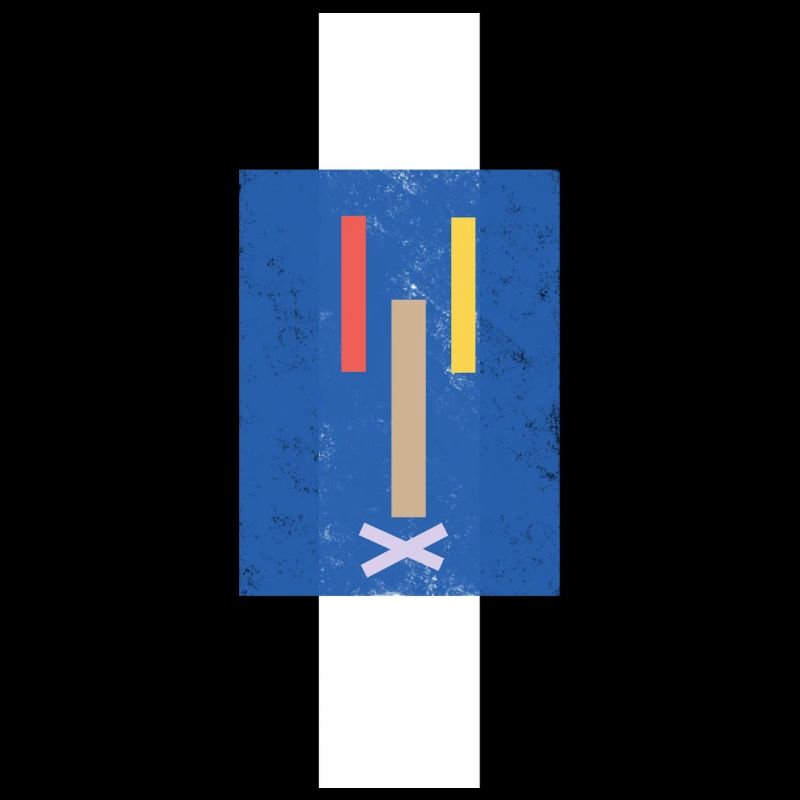 Silence at the torture stake - abstract pattern