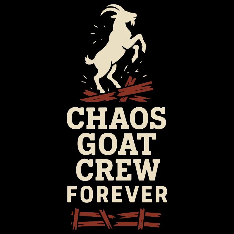 Gremlin Goat Chaos Crew Geschenk Crazy