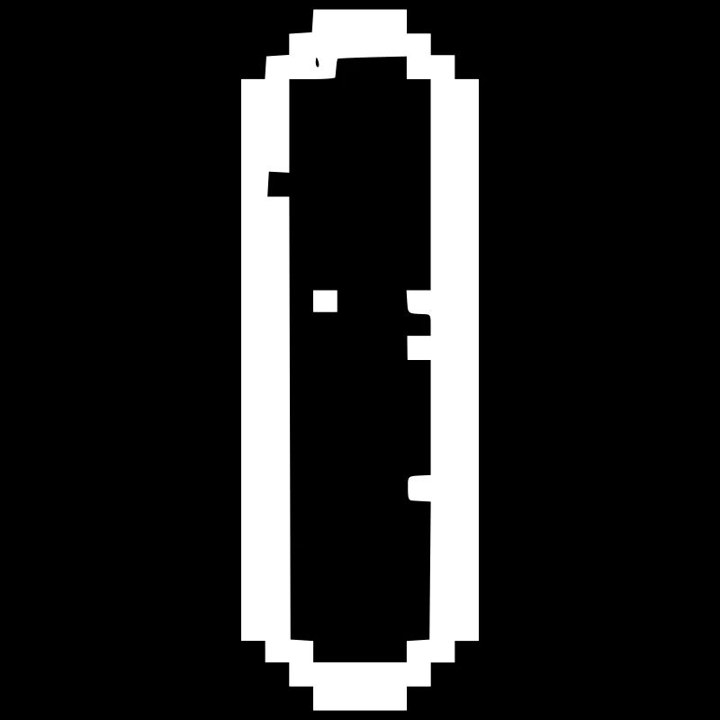 Icône de pixel de la bactérie bâton