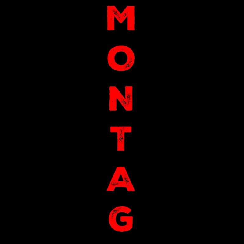  Montag - rot