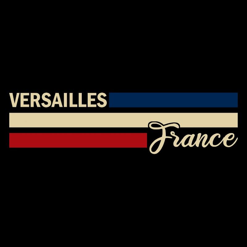France - Versailles - Frankreich - Flagge