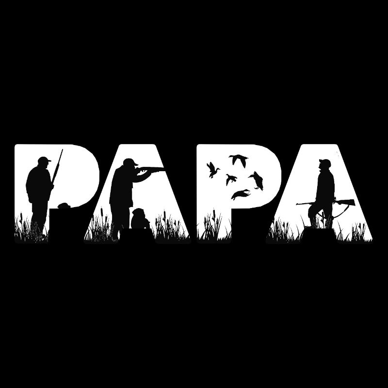Duck Hunter Dad Funny Papa Duck Hunting Father